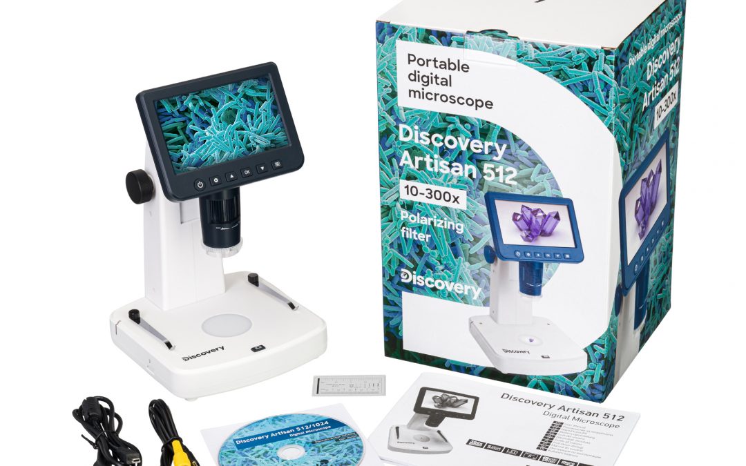 Microscopio digital Levenhuk Discovery Artisan 512